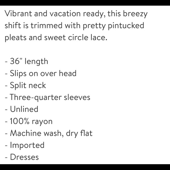 Lilly Pulitzer Tunic Dress XS - Picture 8 of 8